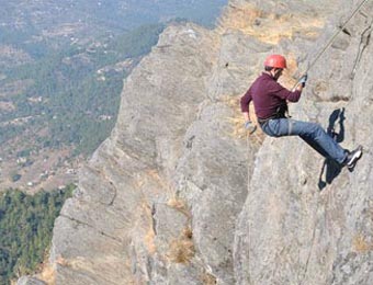 Rock Climbing in Rishikesh